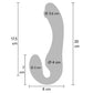 XOCOON - VIBRATORE 2 IN 1 STRAPLESS STRAP-ON CON TELECOMANDO VIOLA