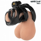 ADDICTED TOYS LOCKED - GABBIA PER PENE CON BLOCCAGGIO ETERNO 9 CM
