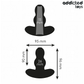 ADDICTED TOYS - TAPPO ANALE CAVO TAGLIA M 9,6 CM