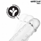 ADDICTED TOYS - GUAINA PER PENE TRASPARENTE TAGLIA M 27 CM
