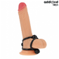 ADDICTED TOYS - CORDA IN SILICONE PER IL PENE A TRIPLO ANELLO