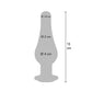 TOYJOY - ANAL PLAY DIAMANTE BUM BIJOU GRANDE PLUG ANALE