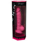 SILEXD - MODELLO 1 PENE REALISTICO SILICONE PREMIUM SILEXPAN ROSA FLUORESCENTE 17,5 CM