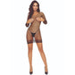 PASSION - BS108 BODYSTOCKING CON GRIGLIA NERA