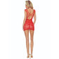 PASSION - BS111 BODYSTOCKING PIZZO ROSSO