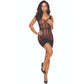 PASSION - BS113 BODYSTOCKING IN PIZZO NERO