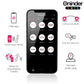 ONINDER CUTE - VIBRATORE PUNTO G LOVE BUDDY MASTER - APP GRATUITA IN TUTTO IL MONDO