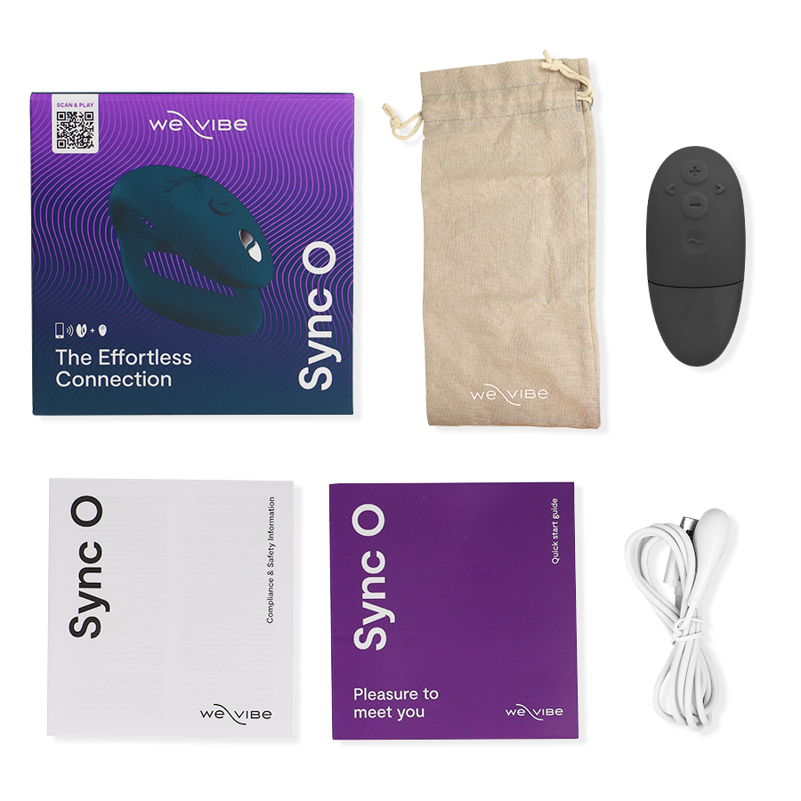 WE-VIBE - SYNC O TELECOMANDO VIBRATORE FLESSIBILE VERDE SCURO