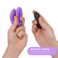 WE-VIBE - SYNC O VIBRATORE FLESSIBILE TELECOMANDO VIOLA