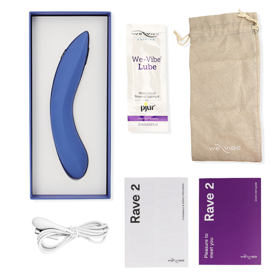 WE-VIBE - RAVE 2 VIBRATORE G-SPOT BLU