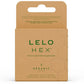 LELO - PRESERVATIVI ORGANICI HEX CONFEZIONE DA 3 UNITÀ