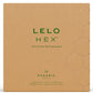 LELO - PRESERVATIVI ORGANICI HEX CONFEZIONE DA 36 UNITÀ