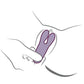 ROCKS-OFF - VIBRATORE FLESSIBILE GLO-GIRL BUNNY VIOLA