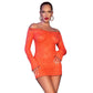CHILIROSE - CR 4859 MINIABITO ARANCIONE M