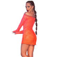 CHILIROSE - CR 4859 MINIABITO ARANCIONE M