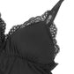 SUBBLIME - ORSACCHIOTTO CON DETTAGLI IN PIZZO FLOREALE NERO S/M
