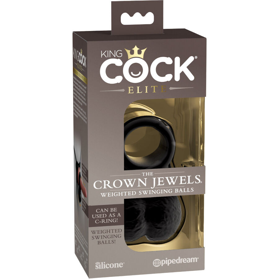 KING COCK - LE PALLE OSCILLANTI PESATE CROWN JEWELS IN SILICONE