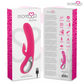 MORESSA - DUSTIN ONDE STIMOLANTI PER IL CLITORIDE E POTENTI VIBRAZIONI SILICONE PREMIUM RICARICABILE