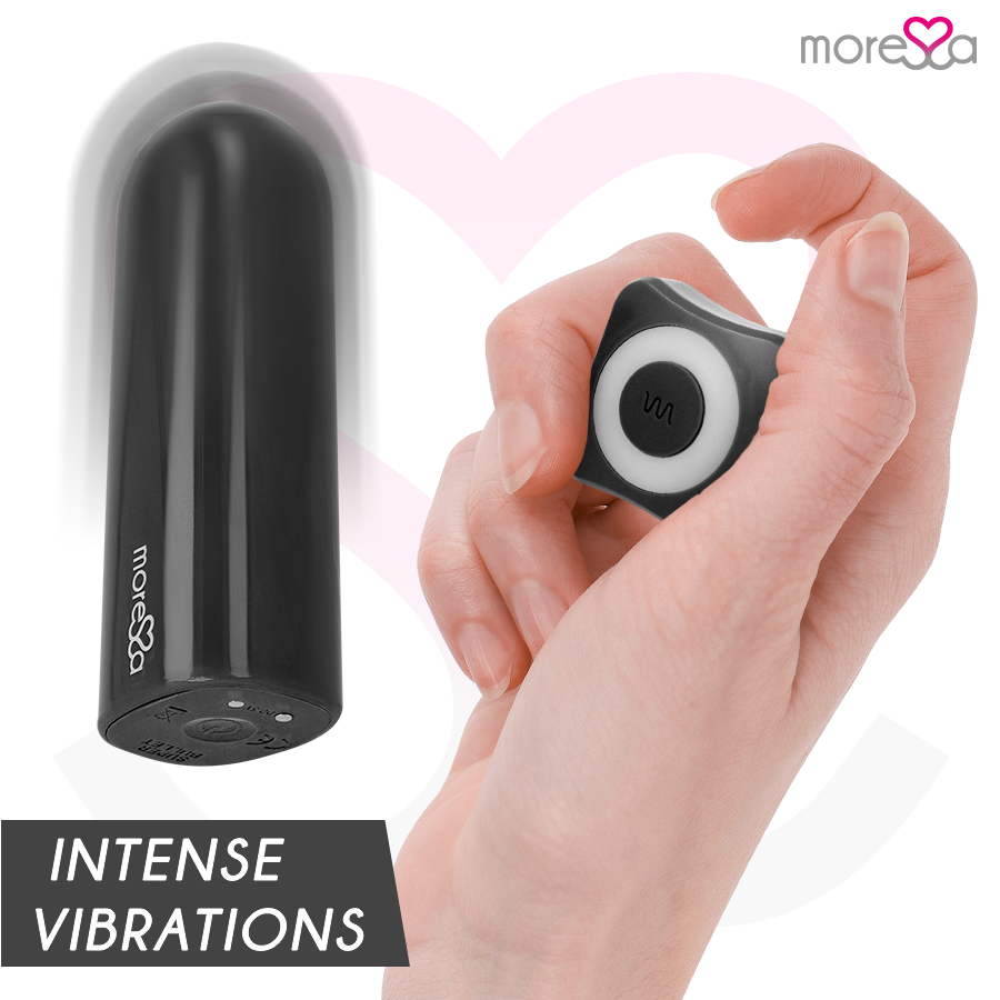 MORESSA - TELECOMANDO VIBRATORE NIX NERO