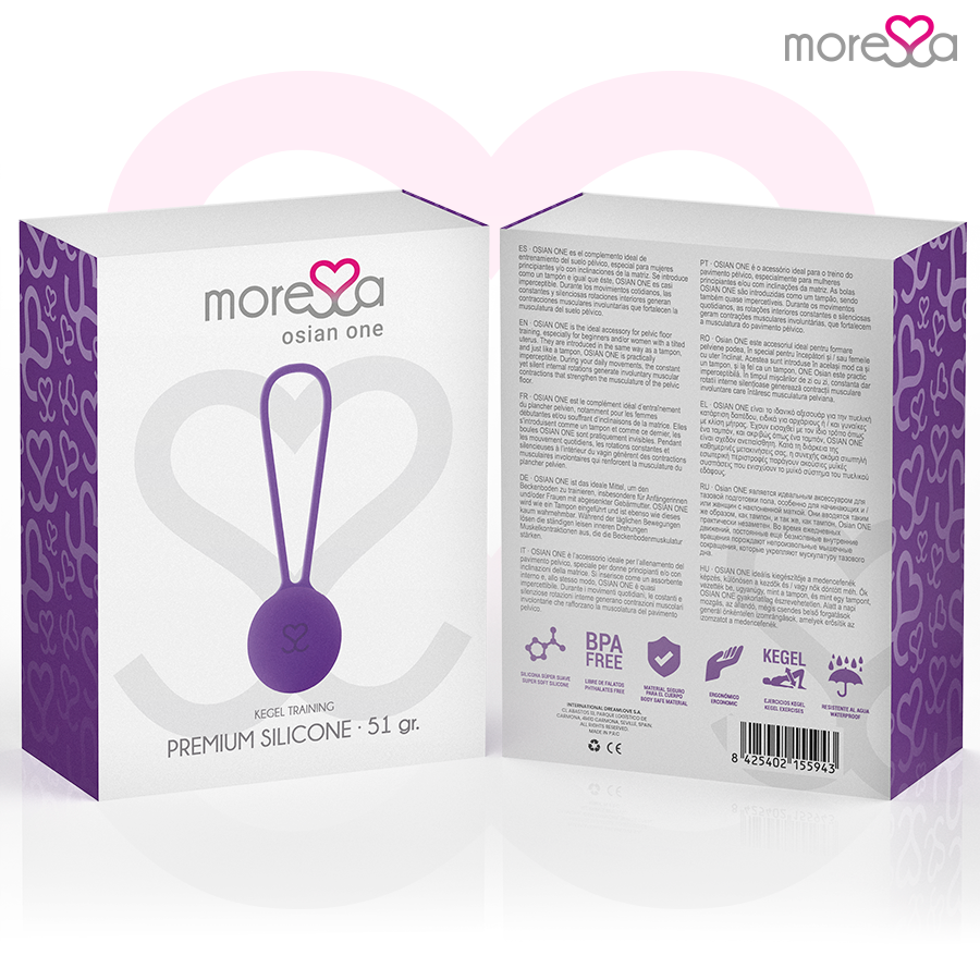 MORESSA - OSIAN ONE PREMIUM SILICONE LILLA
