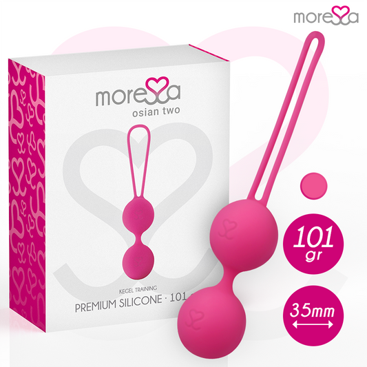 MORESSA - OSIAN DUE SILICONE PREMIUM ROSA