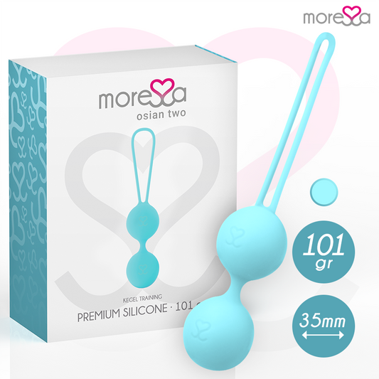 MORESSA - OSIAN DUE SILICONE PREMIUM TURCHESE
