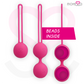 MORESSA - SET OSIAN PREMIUM SILICONE ROSA (Osian One - 51 g | Osian Two - 101 g | Osian Three 85 g)