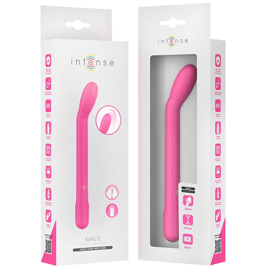 INTENSE - STIMOLATORE PUNTO G ROSA