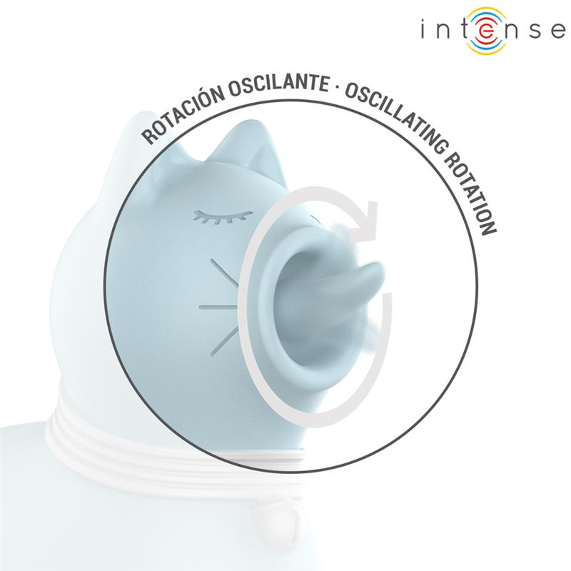 INTENSE - STIMOLATORE CLITORIDEO PER CUCCIOLI BLU