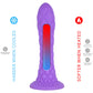 SILEXD - DILDO DA SOGNO FANTASY SILICONE LIQUIDO TERMOREATTIVO VIOLA 18,5 CM