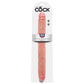 KING COCK - DOPPIO DILDO SPESSO CARNE 40.6 CM