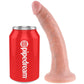 KING COCK - 7 DILDO CARNE 17.8 CM