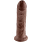 KING COCK - 8 DILDO MARRONE 20.3 CM