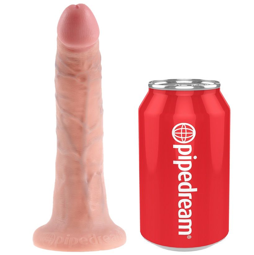 KING COCK - IMBRACATURA PER CAZZO KING CON PENE REALISTICO 17,8 CM