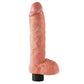 KING COCK - DILDO VIBRANTE CON TESTICOLI 25.5 CM COLORE NATURALE