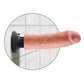 KING COCK - DILDO VIBRATORE 20.32 CM NATURALE