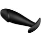 PRETTY LOVE - PLUG ANALE IN SILICONE PER PENE NERO