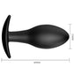 PRETTY LOVE - PLUG ANALE ANCORANTE IN SILICONE 8.5 CM NERO