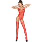 PASSION - WOMAN BS034 BODYSTOCKING ROSSO TAGLIA UNICA