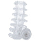 CASUAL LOVE - COPERTURA PER PENE VIBRATORE TRASPARENTE CON ANELLO