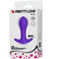 PRETTY LOVE - VIBRATORE ANALE LILLA