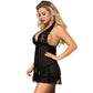 SUBBLIME - BABYDOLL MOTIVI FLOREALI NEL SENO L / XL