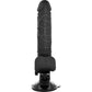 BASECOCK - VIBRATORE REALISTICO TELECOMANDO NERO 18.5 CM -O- 4CM