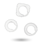 ADDICTED TOYS - SET C-RING TRASPARENTE