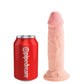 KING COCK - DILDO TRIPLA DENSIT 15 CM