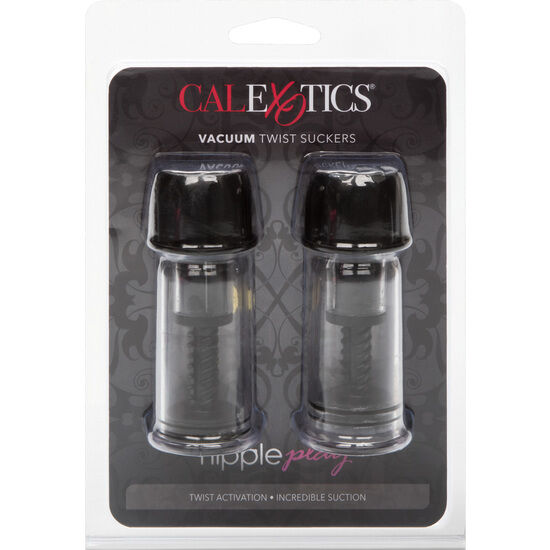 CALEXOTICS - VACCUM TWIST ONDE STIMOLANTI PER CAPEZZOLI NERO