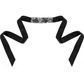 COQUETTE CHIC DESIRE - MASCHERA IN PIZZO NERO CON NASTRO