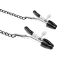 FETISH SUBMISSIVE - ANELLO GAG CON MORSETTI PER CAPEZZOLI