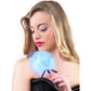 SECRETPLAY - SPOLVERINO MARABOU AZZURRO