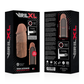 VIRILXL - ESTENSIONE DEL PENE IN SILICONE LIQUIDO V3 MARRONE